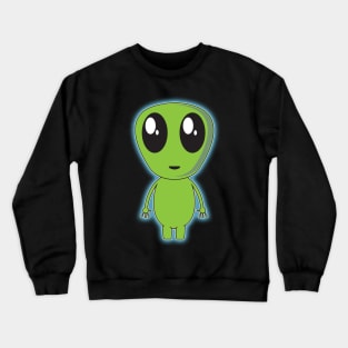 cute baby alien Crewneck Sweatshirt